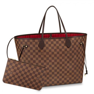 Replica Louis Vuitton Damier Canvas Neverfull Gm N41357