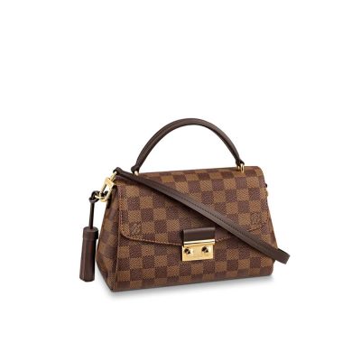 Replica Louis Vuitton Damier Ebene Canvas Croisette N53000