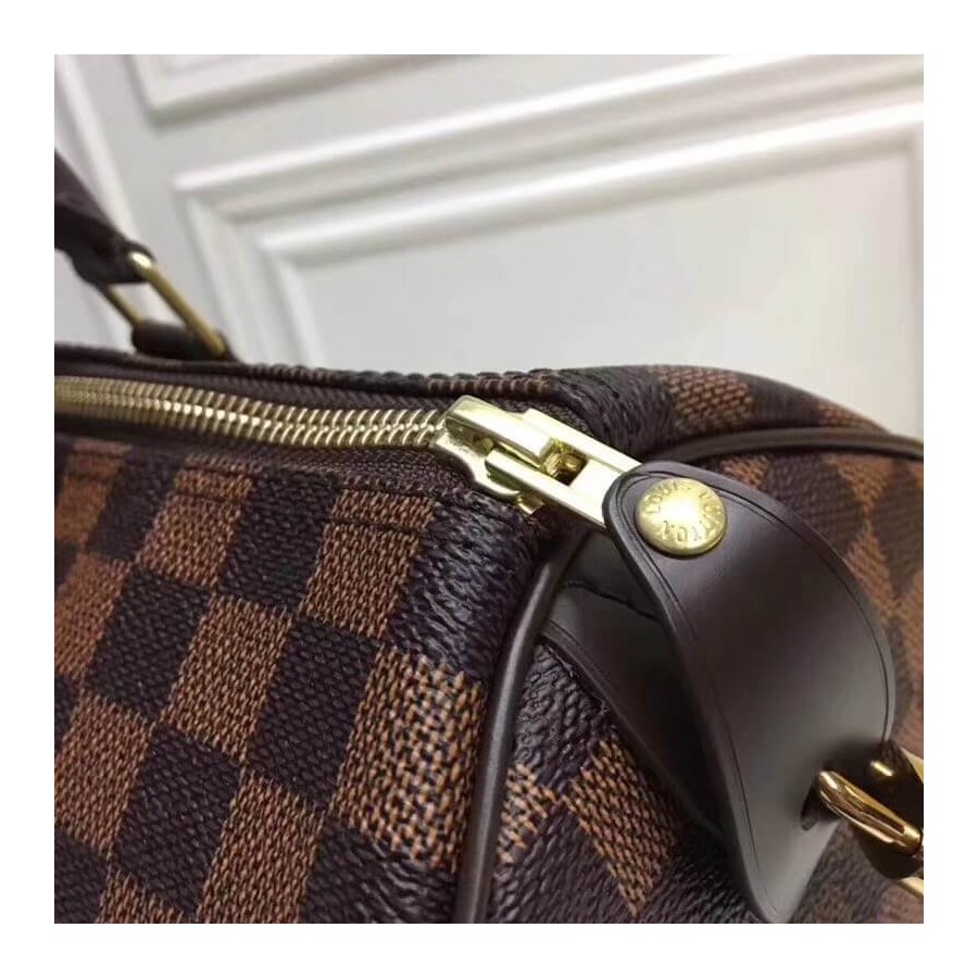 Replica Louis Vuitton Damier Ebene Canvas Speedy 25 N41365 - Image 8