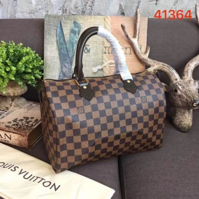 Alternative view of Replica Louis Vuitton Damier Ebene Canvas Speedy 30 N41364