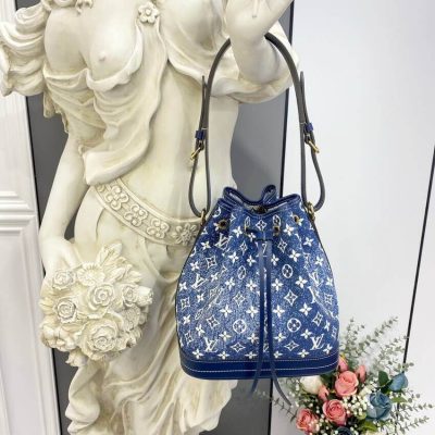 Alternative view of Replica Louis Vuitton Denim Jacquard Textil Petit Noe M59606