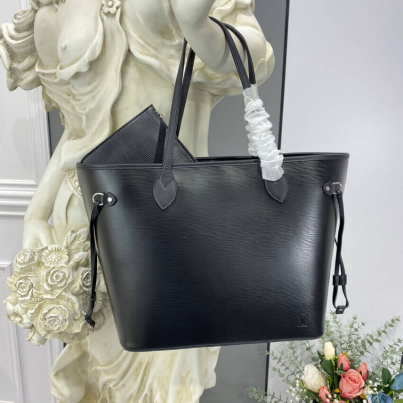 Replica Louis Vuitton Epi Leather Neverfull Mm M40392 Black - Image 3