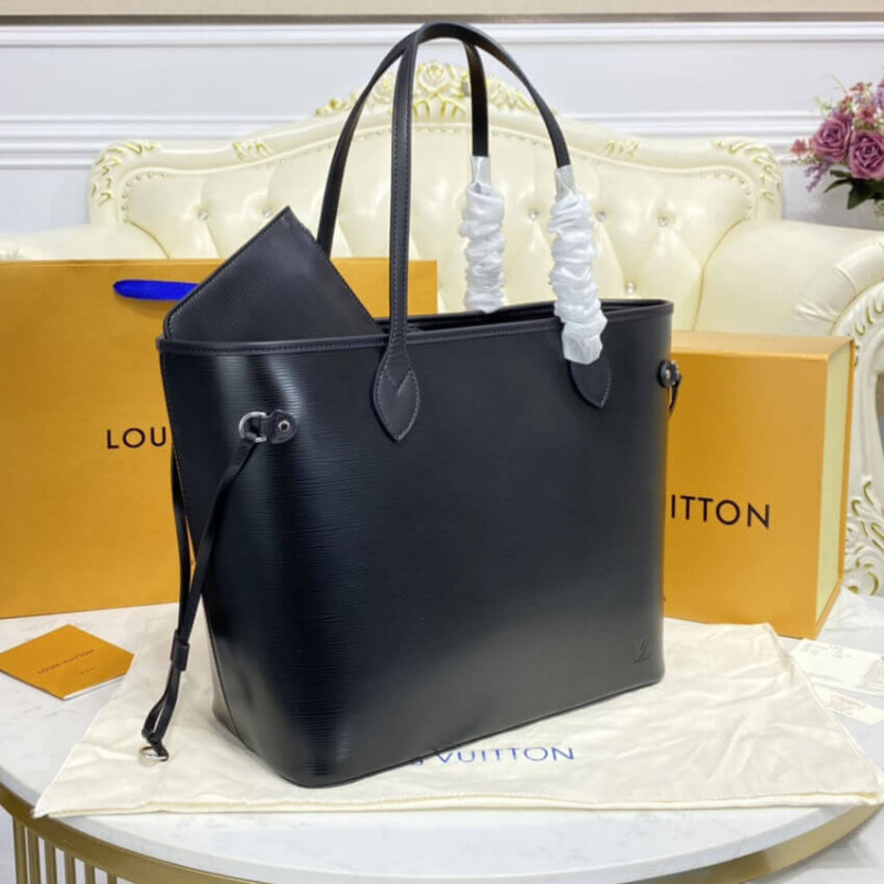Replica Louis Vuitton Epi Leather Neverfull Mm M40392 Black - Image 5