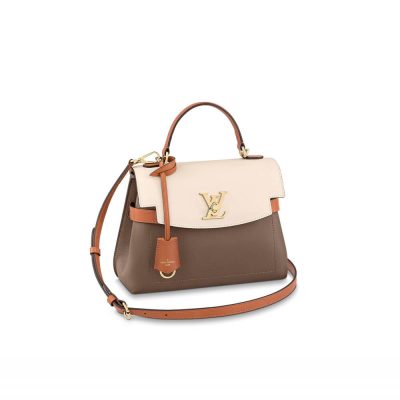 Replica Louis Vuitton Lockme Ever Bb M56645 Smokey/Quartz/Caramel