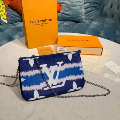 Alternative view of Replica Louis Vuitton Lv Escale Pochette Double Zip M69124