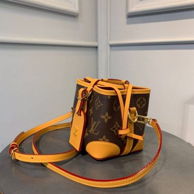 Alternative view of Replica Louis Vuitton Monogram Canvas Mini Bucket Bag M57099
