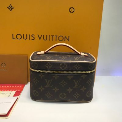 Alternative view of Replica Louis Vuitton Monogram Canvas Nice Cosmetic Mini M44495
