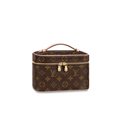 Replica Louis Vuitton Monogram Canvas Nice Cosmetic Mini M44495
