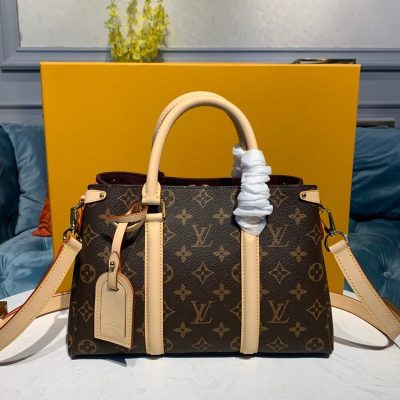 Alternative view of Replica Louis Vuitton Monogram Canvas Soufflot Bb M44815