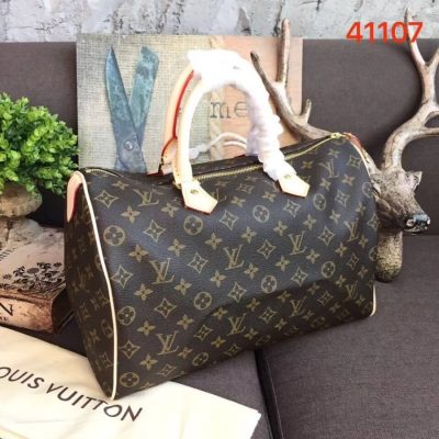 Alternative view of Replica Louis Vuitton Monogram Canvas Speedy 35 M41107