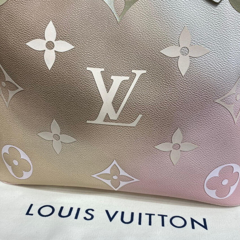 Replica Louis Vuitton Neverfull Mm M59859 Sunset Kaki - Image 11