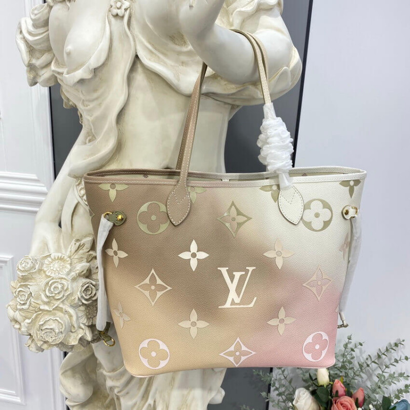 Replica Louis Vuitton Neverfull Mm M59859 Sunset Kaki - Image 5