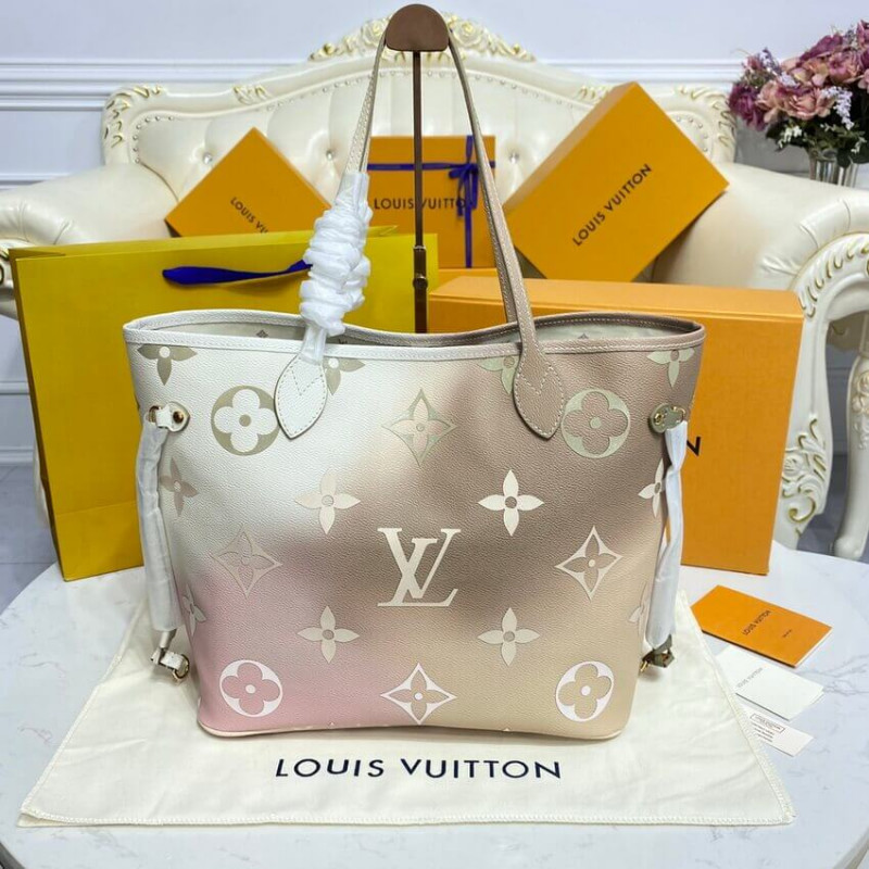 Replica Louis Vuitton Neverfull Mm M59859 Sunset Kaki - Image 8