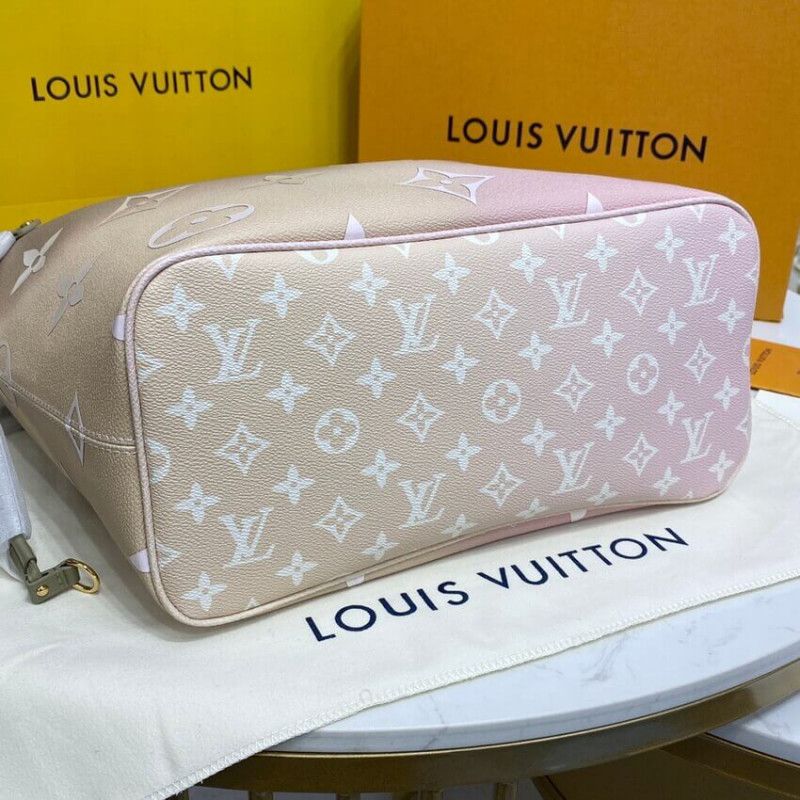 Replica Louis Vuitton Neverfull Mm M59859 Sunset Kaki - Image 9