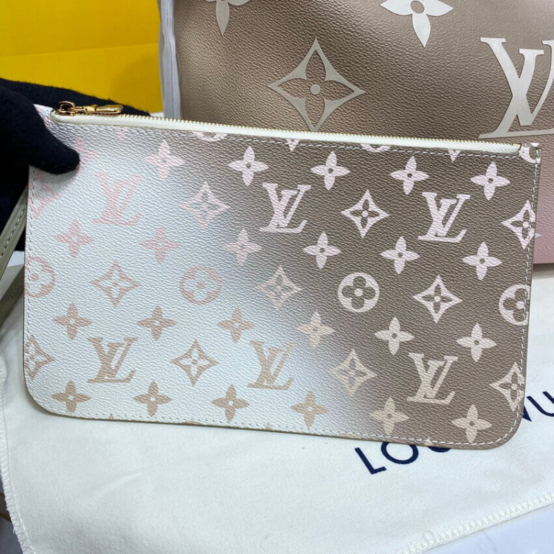 Replica Louis Vuitton Neverfull Mm M59859 Sunset Kaki - Image 10