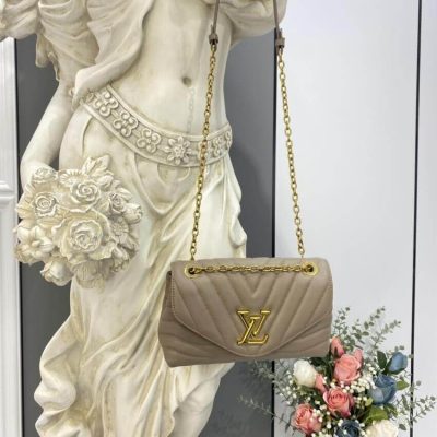 Alternative view of Replica Louis Vuitton New Wave Chain Bag M58550 Dark Taupe