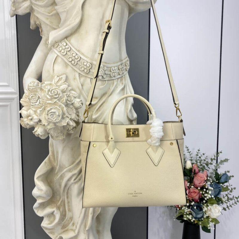 Replica Louis Vuitton On My Side Bag M55802 Beige - Image 2
