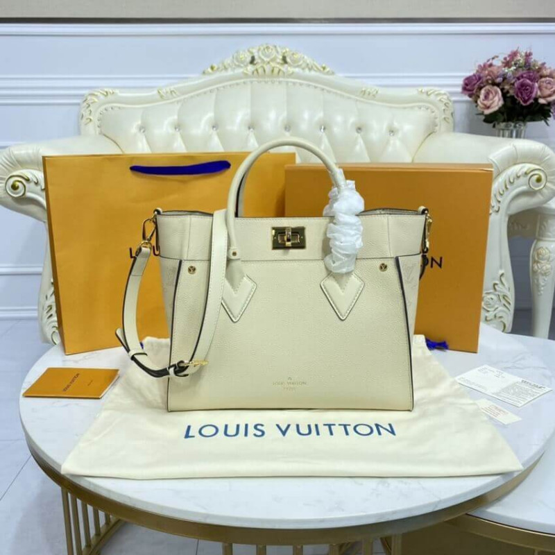 Replica Louis Vuitton On My Side Bag M55802 Beige - Image 4
