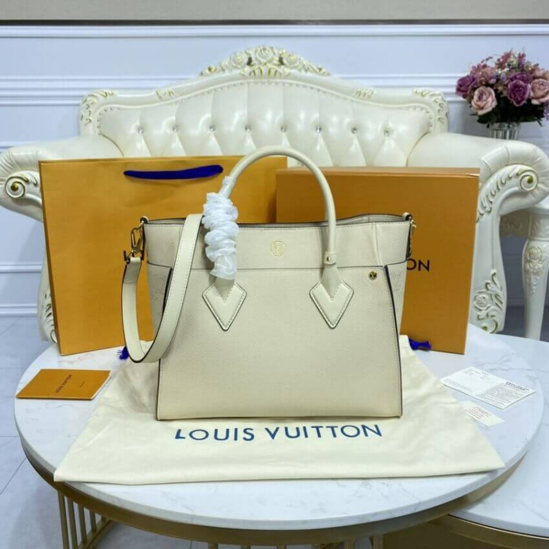 Replica Louis Vuitton On My Side Bag M55802 Beige - Image 6