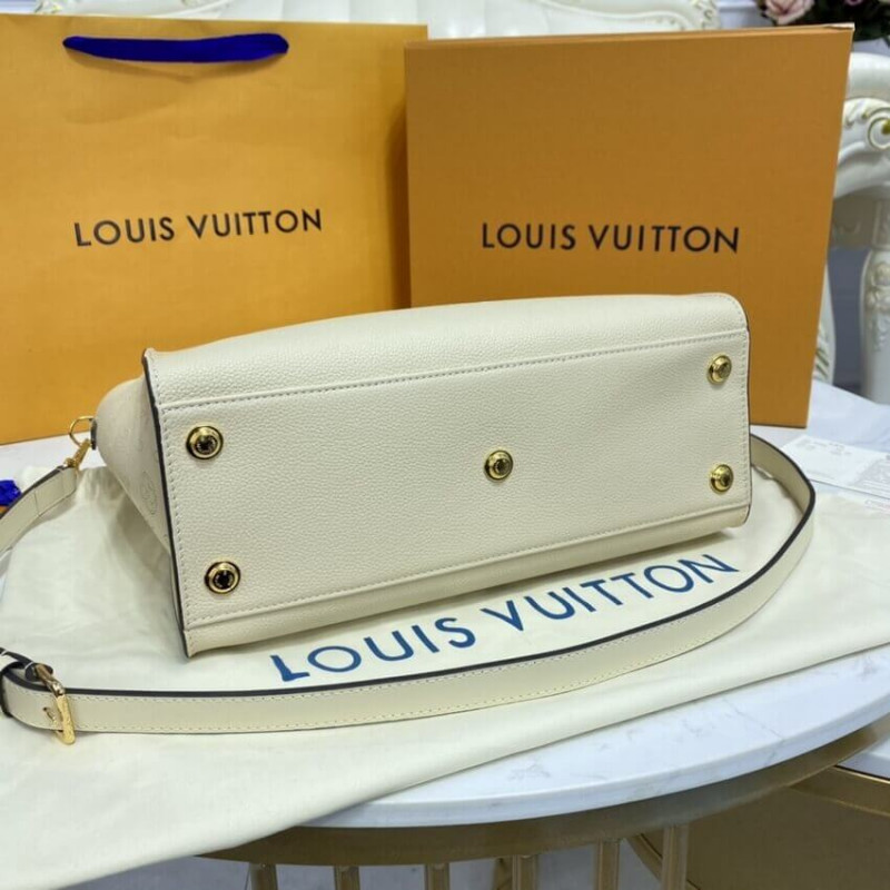 Replica Louis Vuitton On My Side Bag M55802 Beige - Image 7