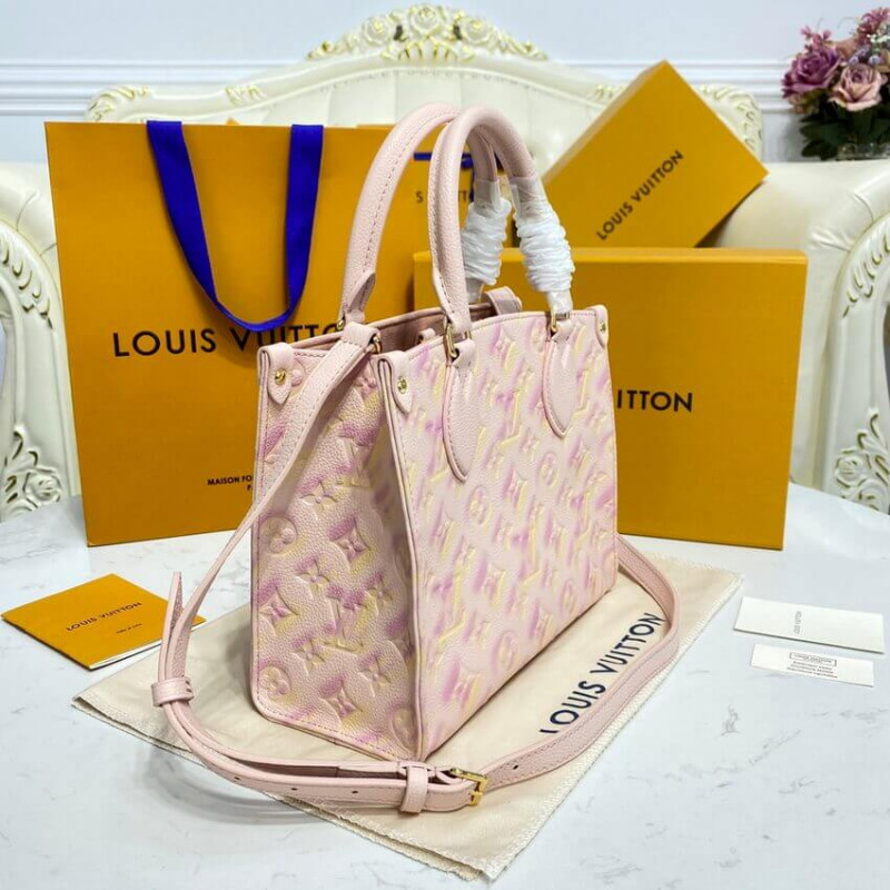 Replica Louis Vuitton Onthego Pm M46168 Pink - Image 4