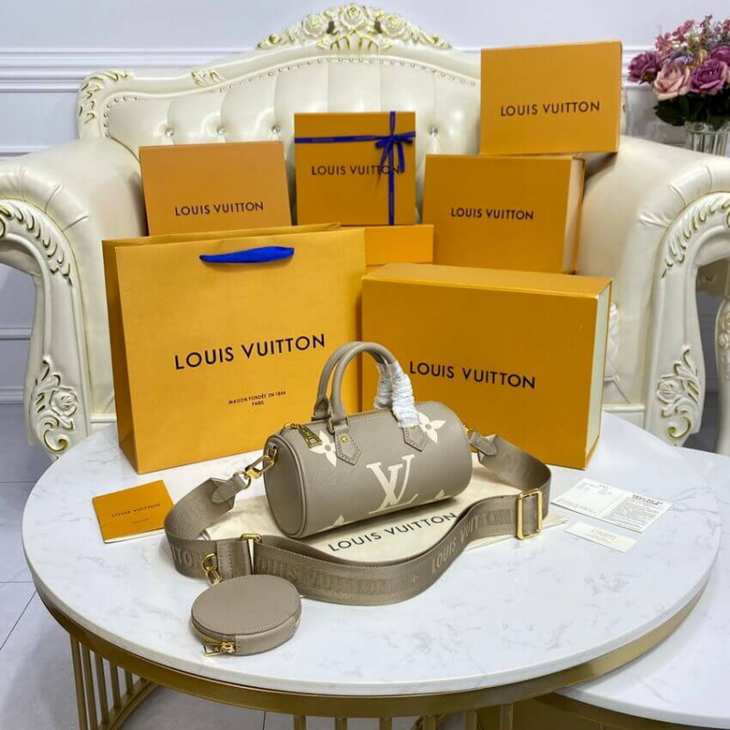 Replica Louis Vuitton Papillon Bb M46031Tourterelle/Creme - Image 4