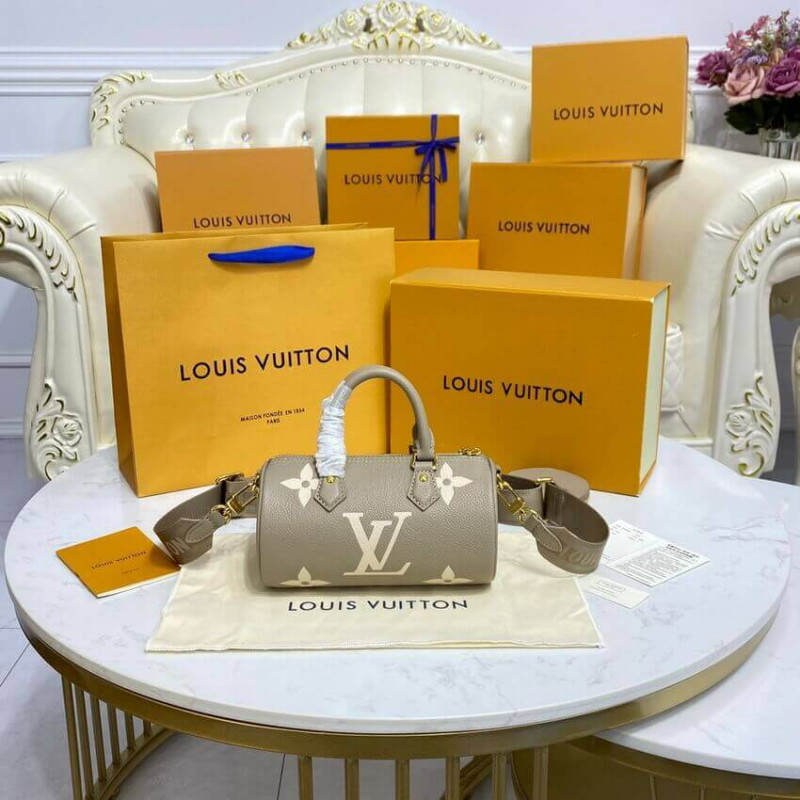 Replica Louis Vuitton Papillon Bb M46031Tourterelle/Creme - Image 5