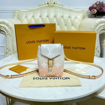 Alternative view of Replica Louis Vuitton Tiny Mini Backpack M45764 Mist Gray