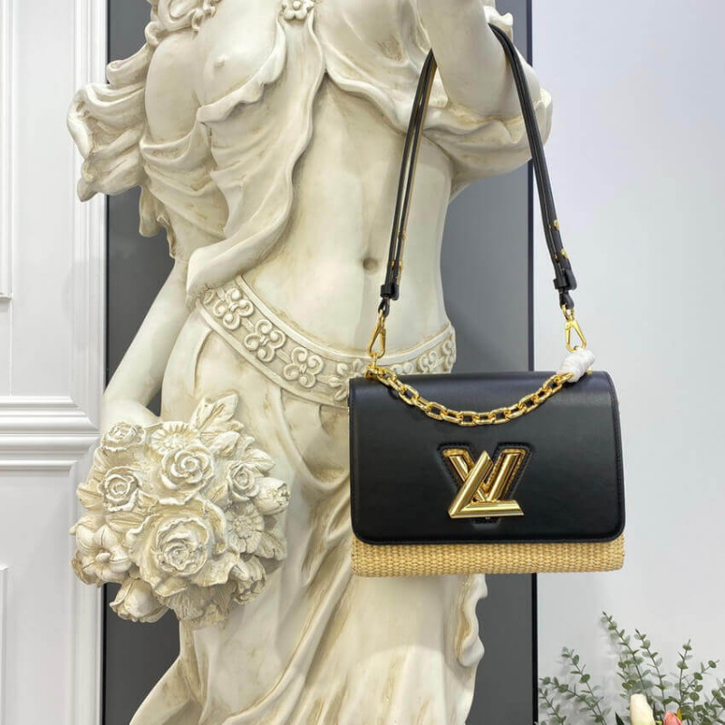 Replica Louis Vuitton Twist Mm M57647 Black - Image 2