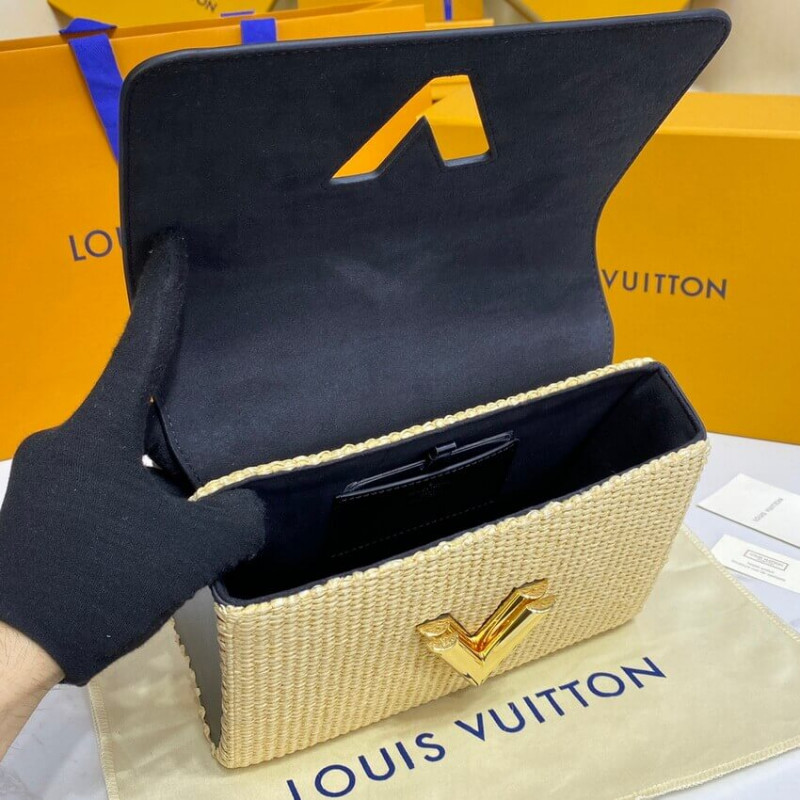 Replica Louis Vuitton Twist Mm M57647 Black - Image 11