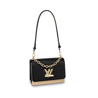 Replica Louis Vuitton Twist Mm M57647 Black