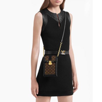 Alternative view of Replica Louis Vuitton Vertical Trunk Pochette M63913