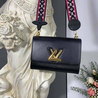 Replica Louis Vuitton Wide Embroidered Strap Twist Pm M57049