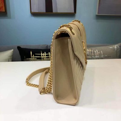 Alternative view of Replica Saint Laurent Grain Leather Envelope Medium Bag 487206