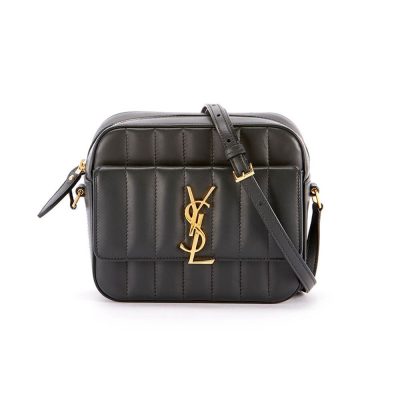 Replica Saint Laurent Vicky Camera Bag In Quilted Lambskin 555052