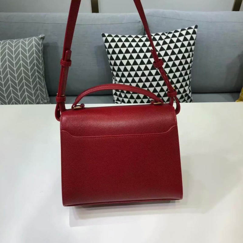 Replica Ysl Saint Laurent Cassandra Mini Top Handle Bag 602716 - Image 3