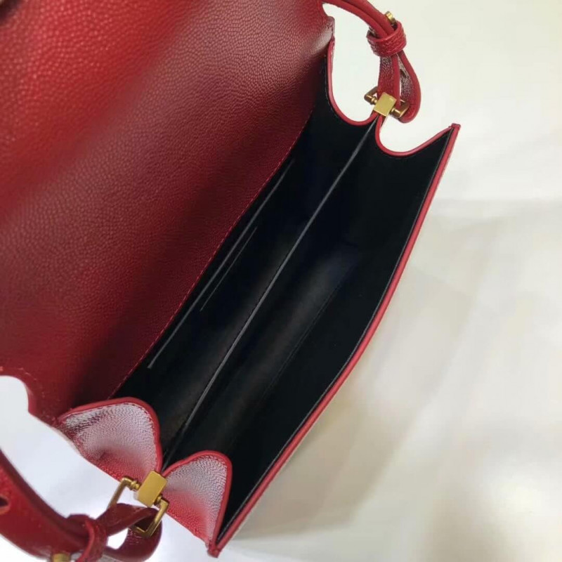 Replica Ysl Saint Laurent Cassandra Mini Top Handle Bag 602716 - Image 8