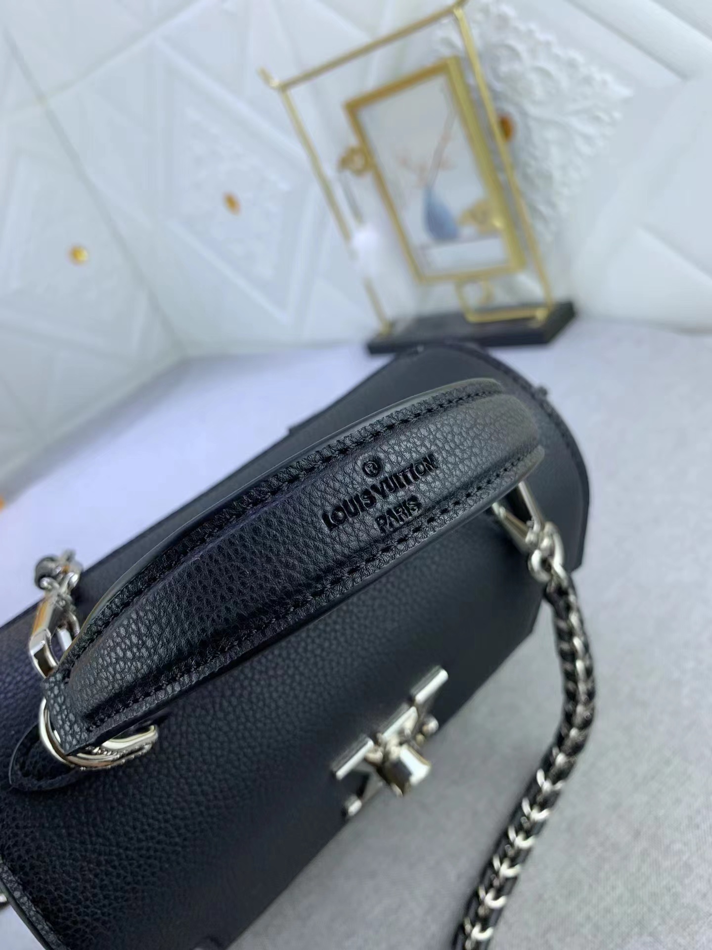 Replica Louis Vuitton Lv Lockme Ever Mini Bag M20997 Black - Image 5