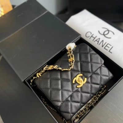 Replica Chanel Cf Mini Black 20Cm A69900