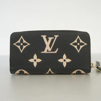 Replica Louis Vuitton Monogram Empreinte Leather Zippy Wallet M80481