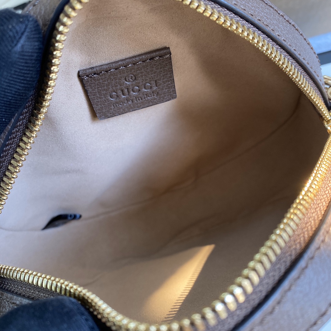 Replica Gucci Ophidia Mini Gg Round Shoulder Bag 550618 - Image 4