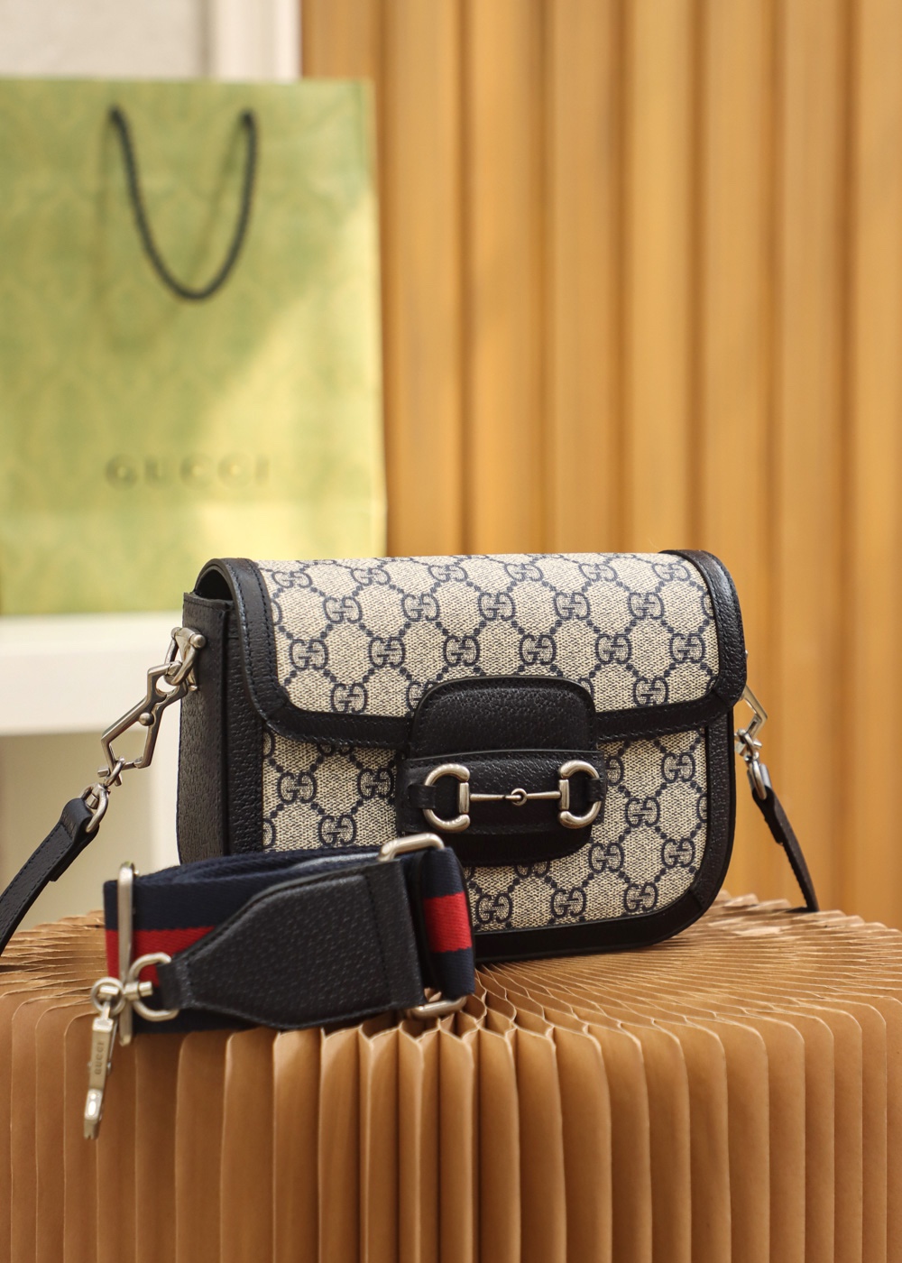 Replica Gucci Horsebit 1955 Gg Mini Bag 658574 - Image 7