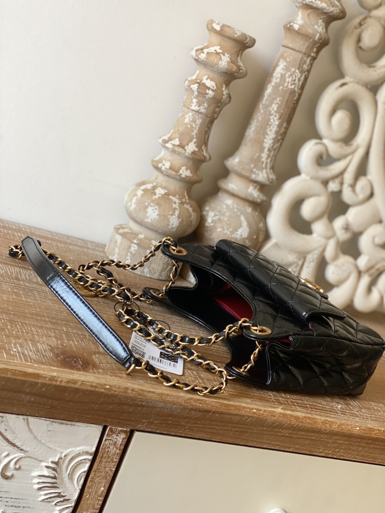 Replica Chanel Cf Mini 3710 Black - Image 8