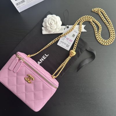 Alternative view of Replica Chanel Vanity Case Pink Ap3204
