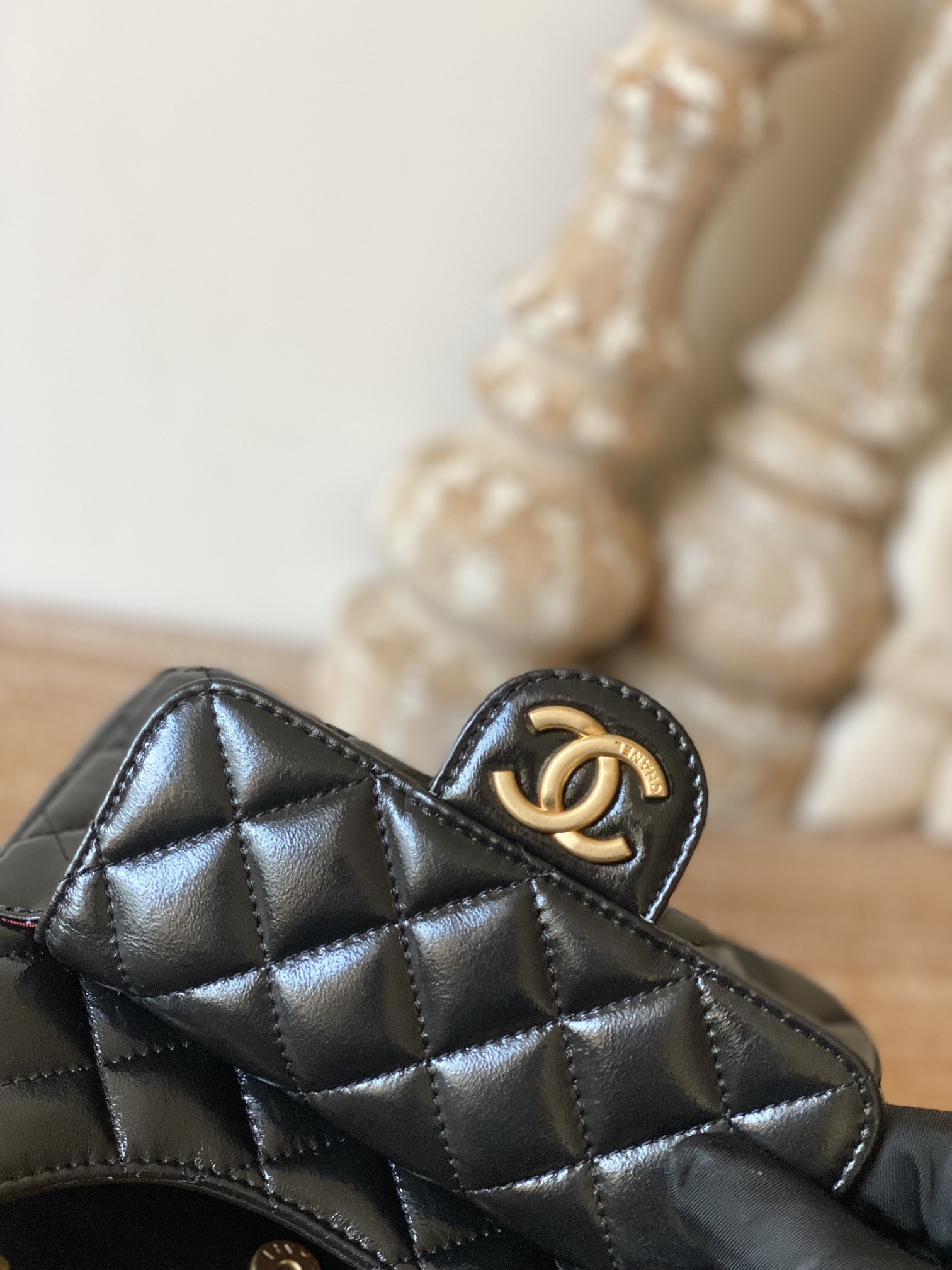 Replica Chanel Cf Mini 3710 Black - Image 3