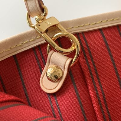Alternative view of Replica Louis Vuitton Monogram Neverfull Red Pm/Mm/Gm M41000