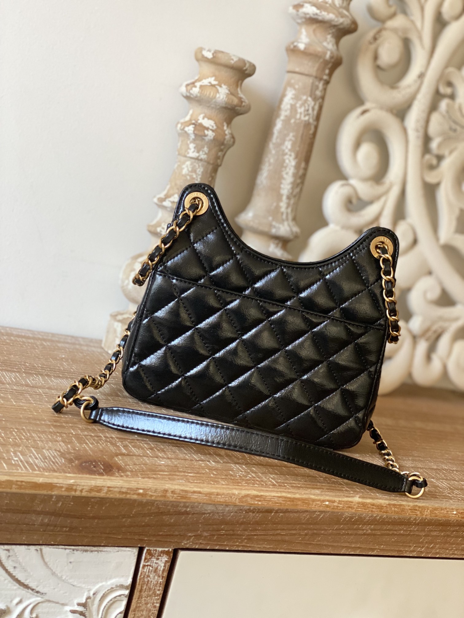 Replica Chanel Cf Mini 3710 Black - Image 7