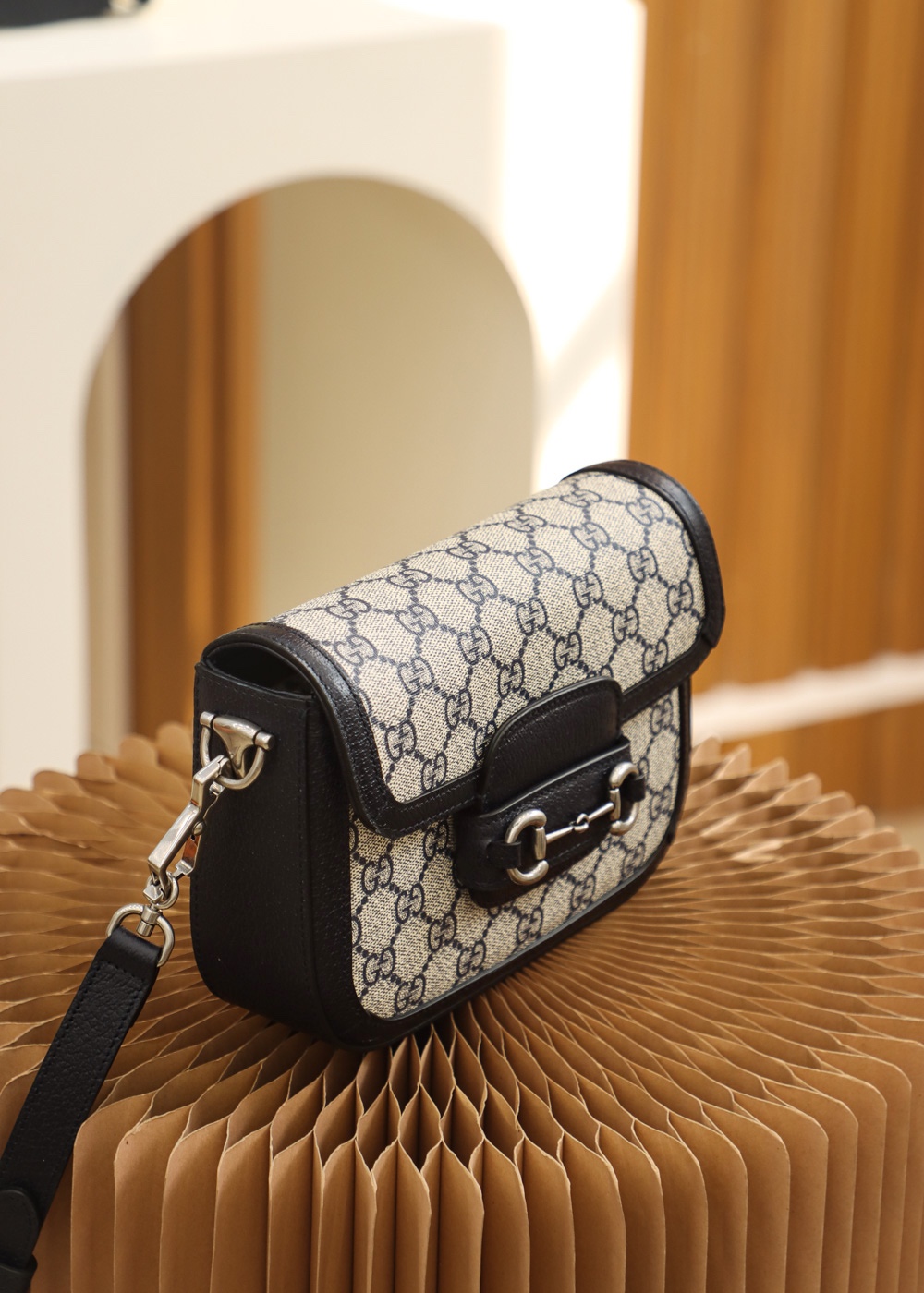 Replica Gucci Horsebit 1955 Gg Mini Bag 658574 - Image 8
