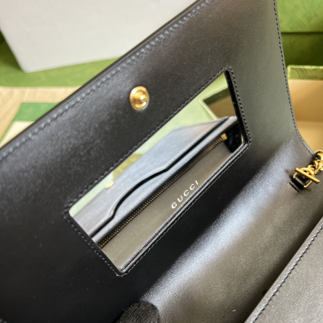 Replica Gucci Gg Matelasse Chain Wallet 723787 - Image 4