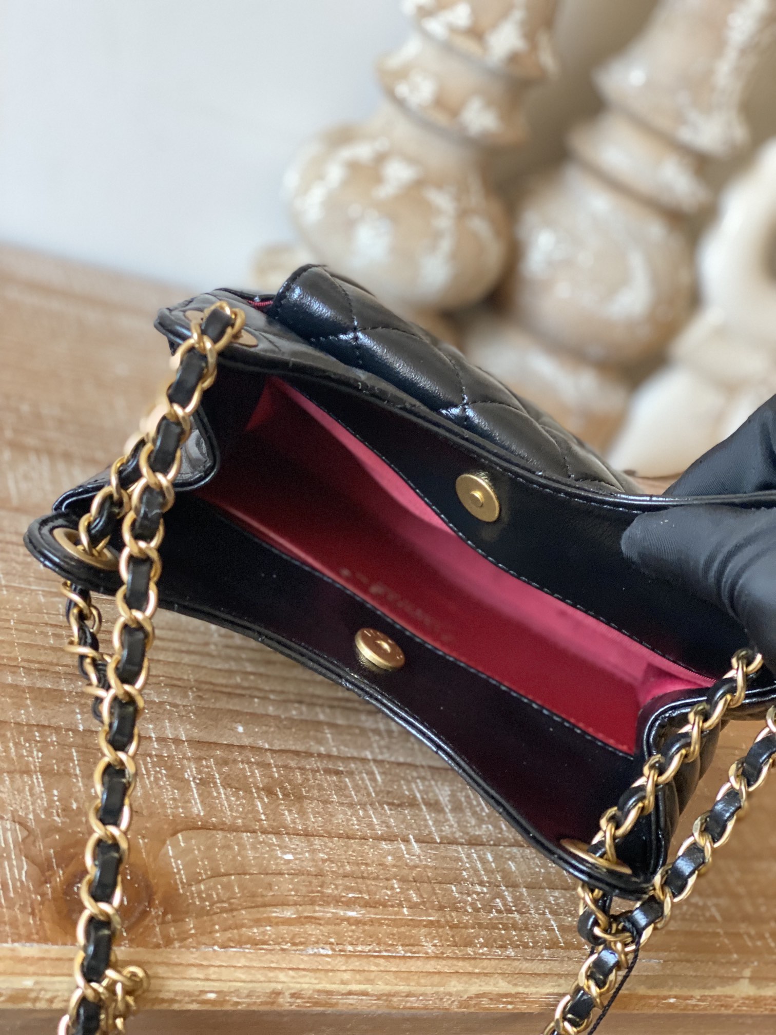 Replica Chanel Cf Mini 3710 Black - Image 4